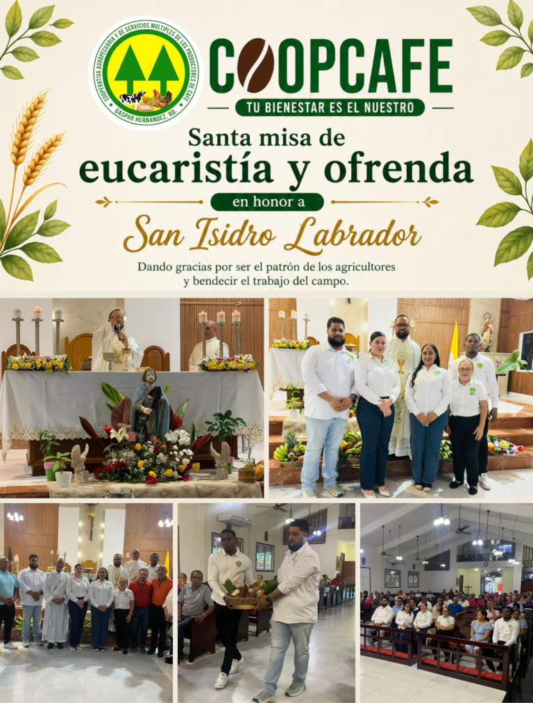 Con mucha fe y gratitud celebramos nuestra Santa Misa de Eucaristía y Ofrenda en honor a San Isidro Labrador, patrono de los agricultores.